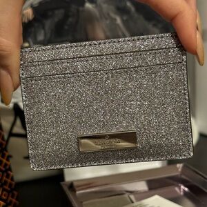 Kate spade glitter card holder